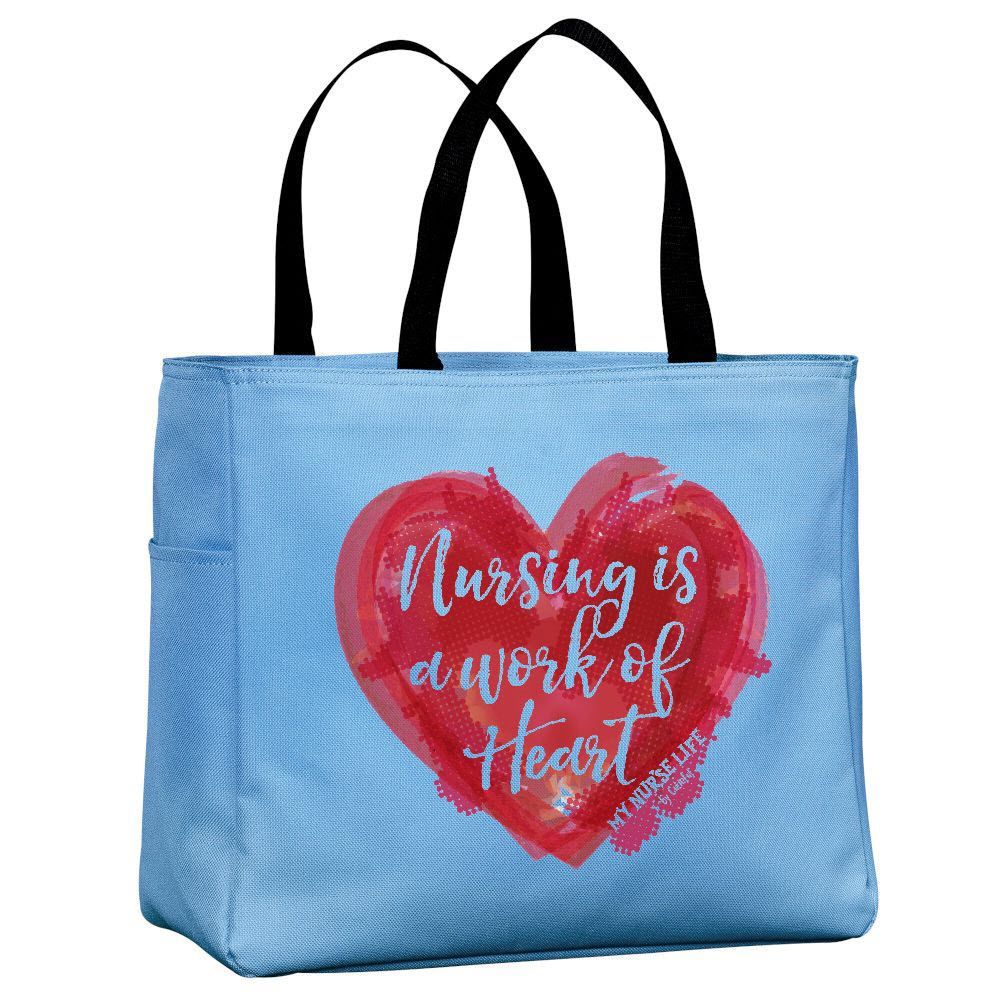 Work Of Heart Tote Bag