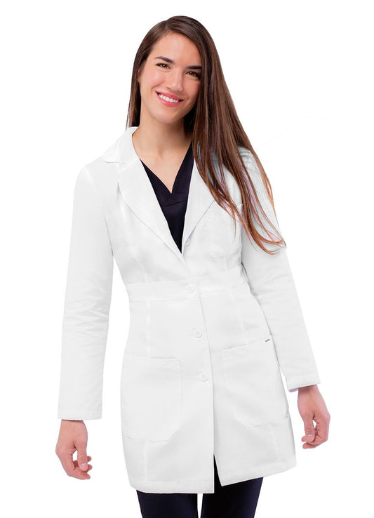 Women's 33" Adjustable Belt Lab Coat