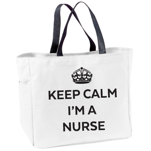 Keep Calm I'm A Nurse Tote Bag