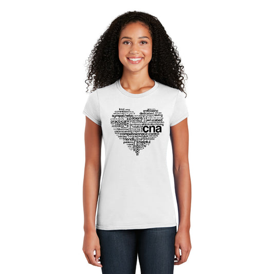 CNA Heart - Cotton Short Sleeve T-Shirt