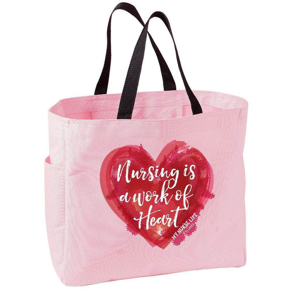 Work Of Heart Tote Bag