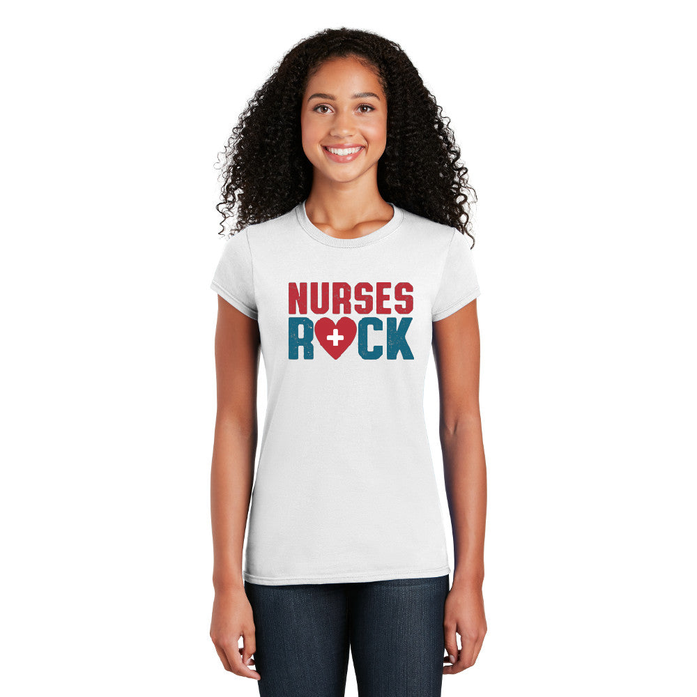 Nurses Rock - Cotton Short Sleeve T-Shirt