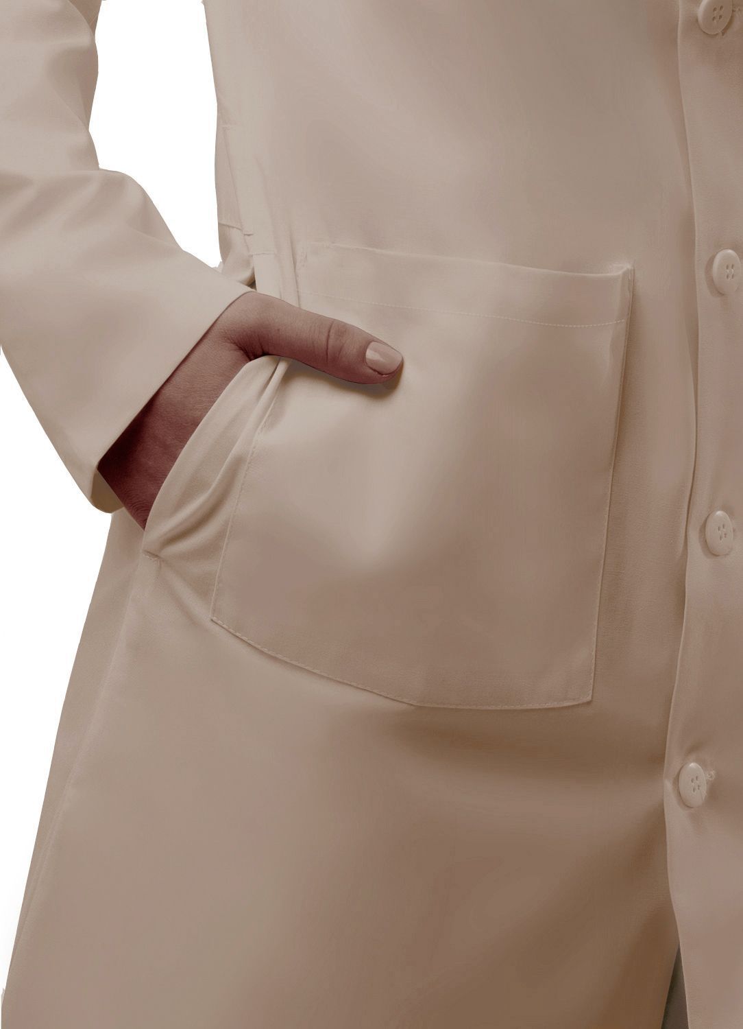 Unisex 39" Lab Coat With Inner Pockets (Clearance Colors)