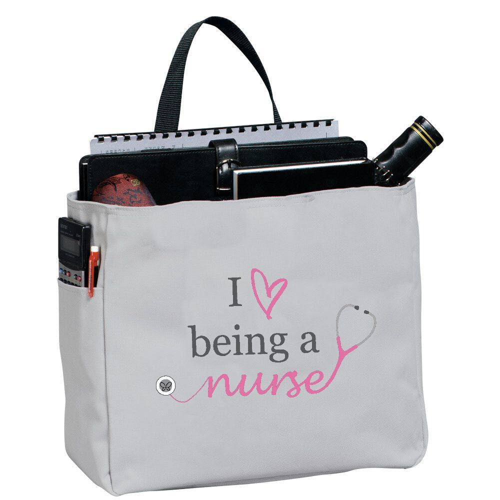 Love Being A Nurse Tote Bag