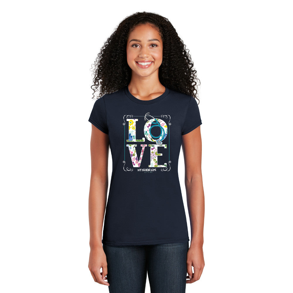 Love Navy - Cotton Short Sleeve T-Shirt