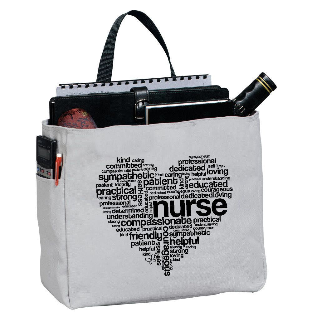 Nurse Heart Tote Bag