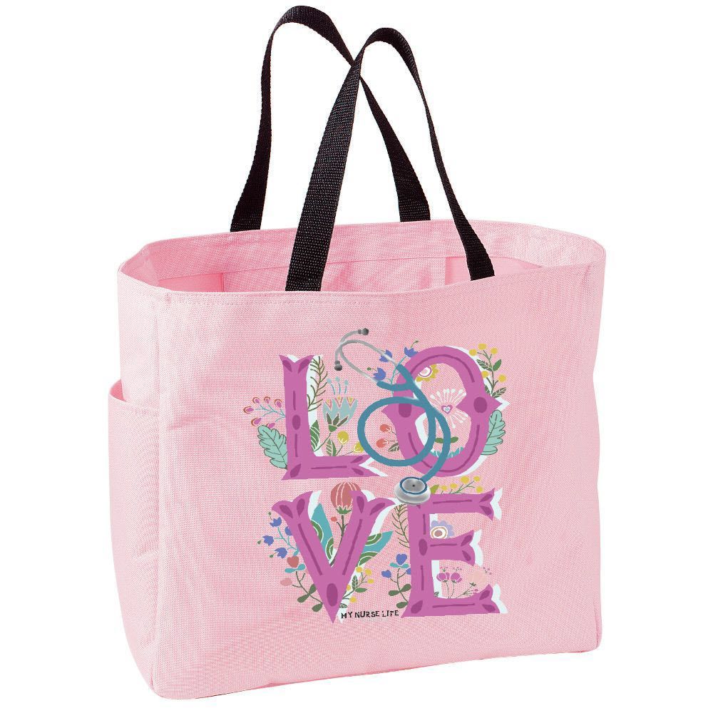 Love Pink Tote Bag