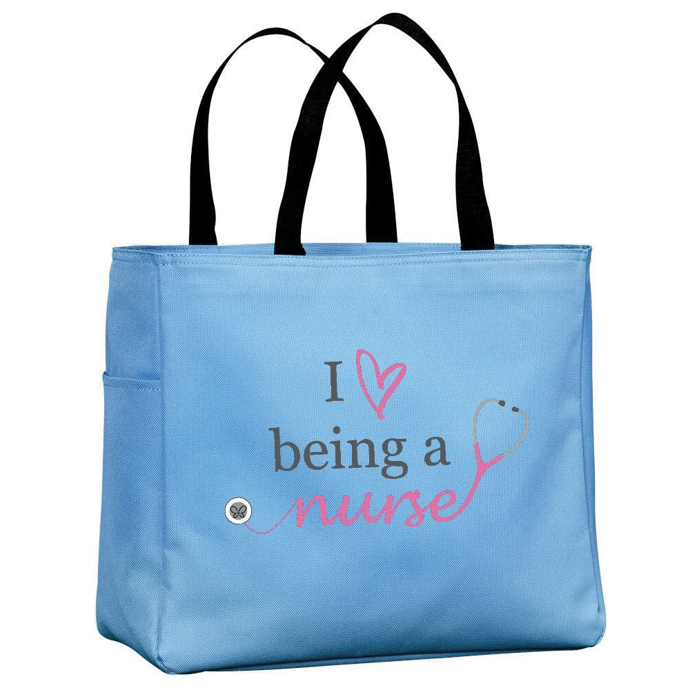 Love Being A Nurse Tote Bag