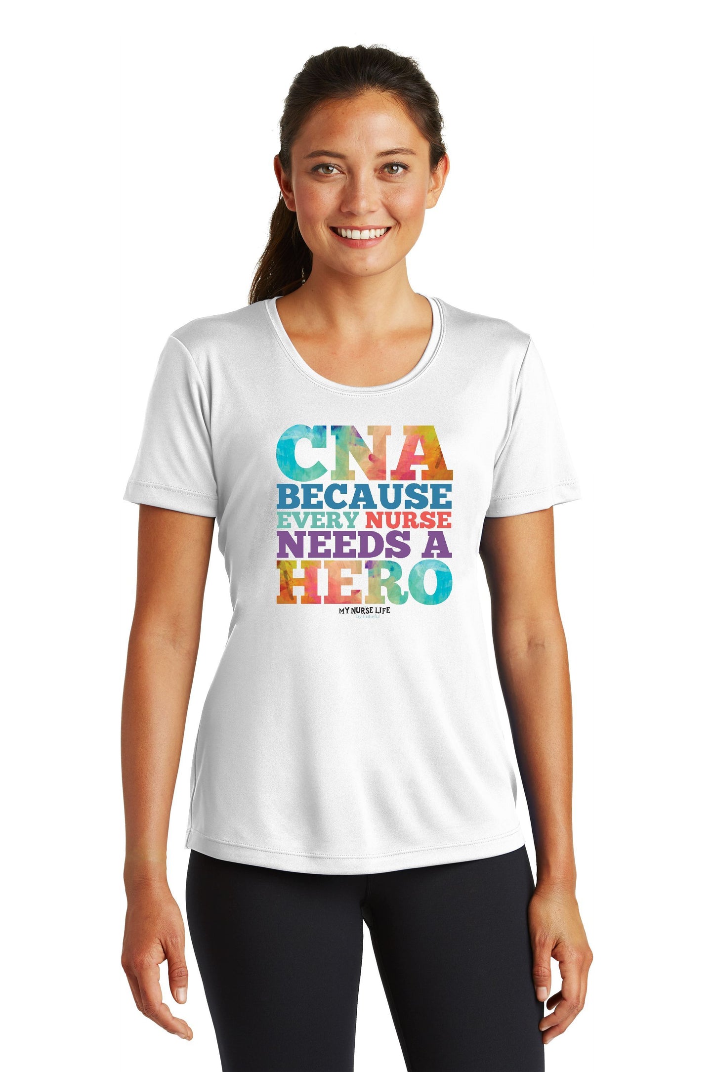 CNA Hero - Polyester Short Sleeve T-Shirt