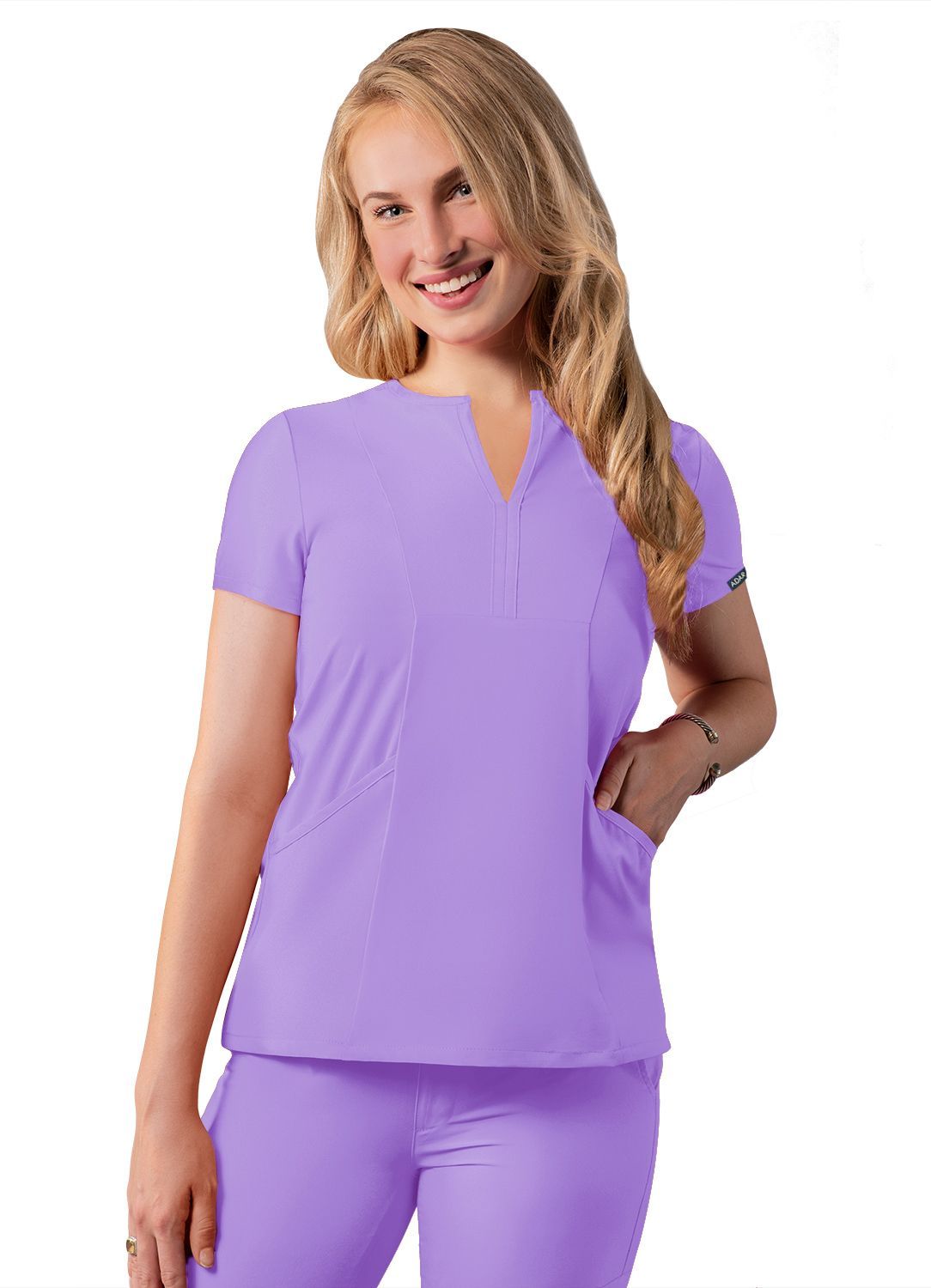 Women's Notched V-Neck Top (Clearance Colors)