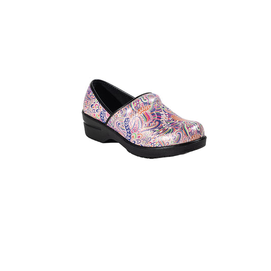 Brandy Peach Mardi Gras - Savvy Clogs