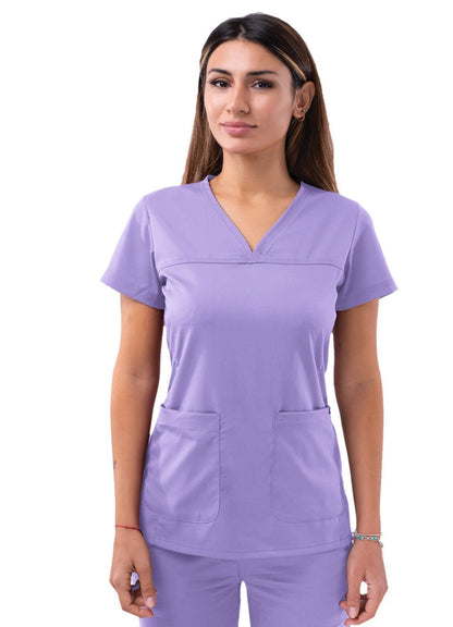 Women’s Sweetheart V-Neck Scrub Top (Clearance Colors)