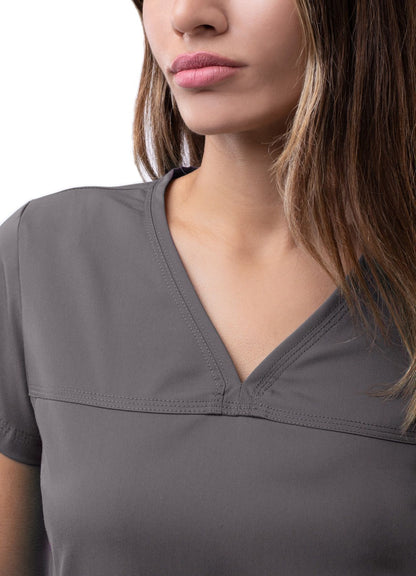 Women’s Sweetheart V-Neck Scrub Top (Solid Colors)