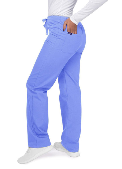 Unisex V-Neck/Drawstring Pant Scrub Set 1